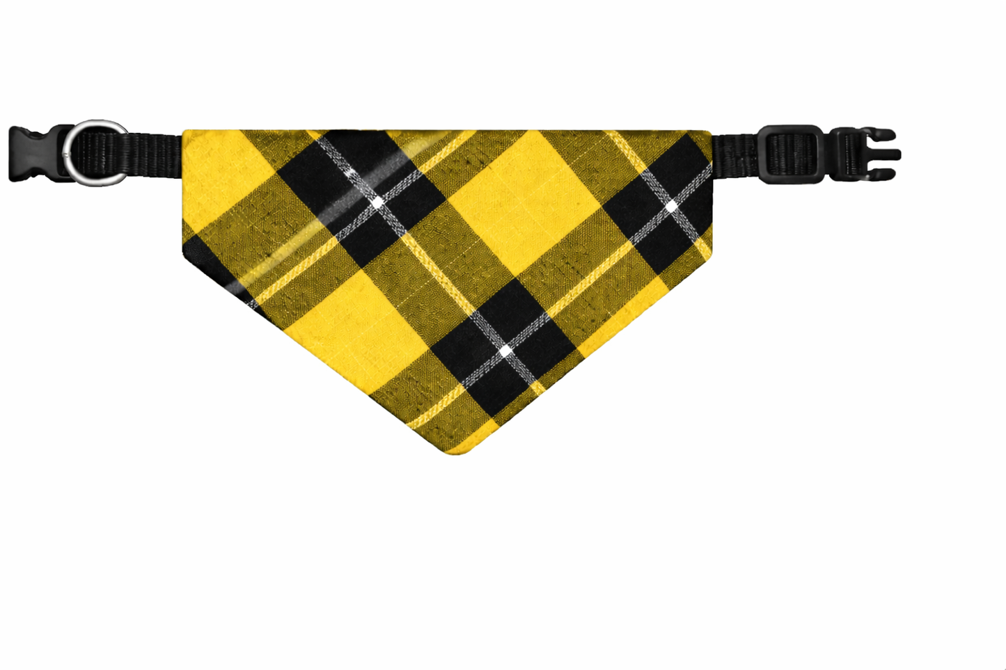 Bandana collar/ Plaid/ Dog Collar